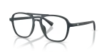 แว่นกันแดด Emporio Armani EA4279U-64501W น้ำเงินด้าน เลนส์ใส มุมสามส่วนสี่