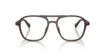 แว่นกันแดด Emporio Armani EA4279U-64511W น้ำตาลอมแดงเนื้อแมท มุมด้านหน้า