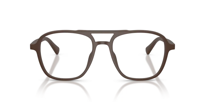 แว่นกันแดด Emporio Armani EA4279U-64511W น้ำตาลอมแดงเนื้อแมท มุมด้านหน้า