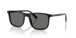 แว่นกันแดด Emporio Armani EA4280F-501787 Shiny Black Grey แว่นกันแดด Emporio Armani EA4280F-501787 ดำประกาย เลนส์เทา มุมสามส่วนสี่