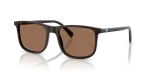 แว่นกันแดด Emporio Armani EA4280F-645273 น้ำตาลประกาย เลนส์น้ำตาลเข้ม มุมสามส่วนสี่