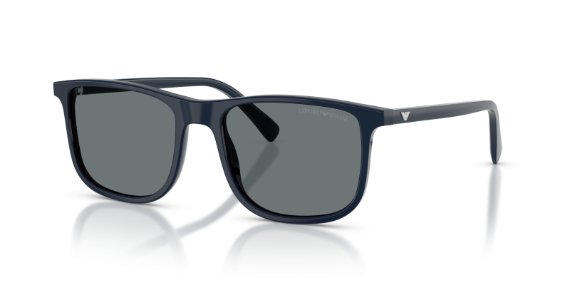 แว่นกันแดด Emporio Armani EA4280F-645380 Shiny Blue Dark Blue แว่นกันแดด Emporio Armani EA4280F-645380 น้ำเงินประกาย เลนส์น้ำเงินเข้ม มุมสามส่วนสี่