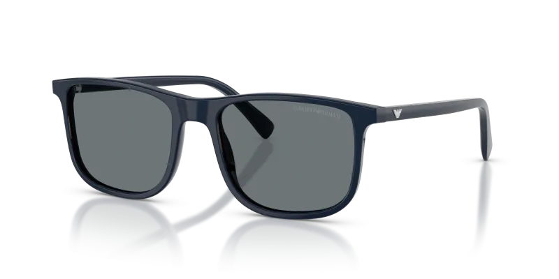 แว่นกันแดด Emporio Armani EA4280F-645380 Shiny Blue Dark Blue แว่นกันแดด Emporio Armani EA4280F-645380 น้ำเงินประกาย เลนส์น้ำเงินเข้ม มุมสามส่วนสี่
