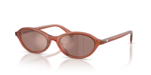 แว่นกันแดด Emporio Armani EA4281U-64556G น้ำตาลอ่อนโอปอล เลนส์มิเรอร์