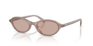 แว่นกันแดด Emporio Armani EA4281U-645673 โอปอลทุนดราแวววาว เลนส์น้ำตาลอ่อน