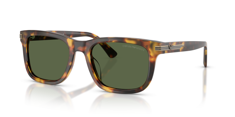 แว่นกันแดด Emporio Armani EA4282U-599371 Shiny Havana Brown Dark Green แว่นกันแดด Emporio Armani EA4282U-599371 ฮาวาน่าน้ำตาลแวววาว เลนส์เขียวเข้ม