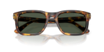 แว่นกันแดด Emporio Armani EA4282U-59939A Shiny Havana Brown Dark Green Polarized แว่นกันแดด Emporio Armani EA4282U-59939A close-up ด้านหน้า