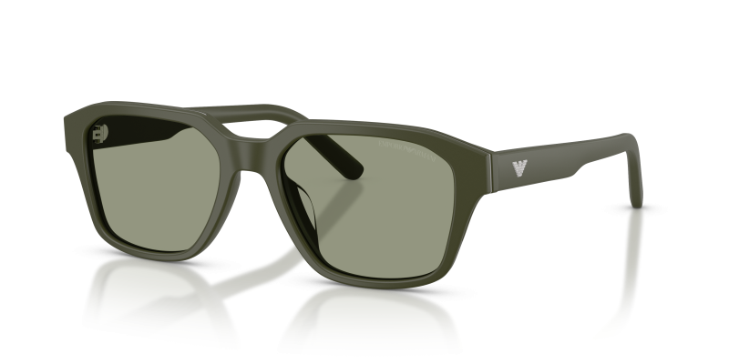 แว่นกันแดด Emporio Armani EA4283U-6321/2 มุมเฉียง สีเขียวด้าน สำหรับผู้ชาย