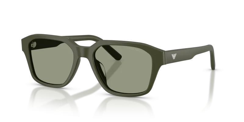 แว่นกันแดด Emporio Armani EA4283U-6321/2 Matte Green Green แว่นกันแดด Emporio Armani EA4283U-6321/2 มุมเฉียง สีเขียวด้าน สำหรับผู้ชาย