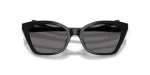 แว่นกันแดด Emporio Armani EA4284U-501781 Shiny Black Dark Grey Polarized แว่นกันแดด Emporio Armani EA4284U-501781 close-up ด้านหน้า
