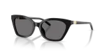 แว่นกันแดด Emporio Armani EA4284U-501781 Shiny Black Dark Grey Polarized แว่นกันแดด Emporio Armani EA4284U-501781 มุมเฉียง สีดำประกาย สำหรับผู้หญิง