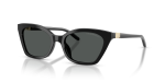 แว่นกันแดด Emporio Armani EA4284U-501787 Shiny Black Dark Grey แว่นกันแดด Emporio Armani EA4284U-501787 มุมเฉียง สีดำประกาย สำหรับผู้หญิง