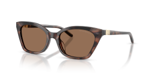 แว่นกันแดด Emporio Armani EA4284U-646173 มุมเฉียง สีทุนดราฮาวานามันวาว สำหรับผู้หญิง
