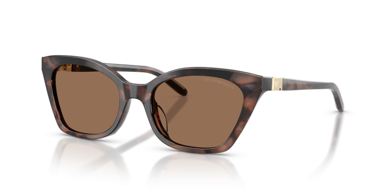 แว่นกันแดด Emporio Armani EA4284U-646173 Shiny Havana Tundra Dark Brown แว่นกันแดด Emporio Armani EA4284U-646173 มุมเฉียง สีทุนดราฮาวานามันวาว สำหรับผู้หญิง
