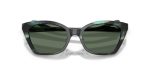 แว่นกันแดด Emporio Armani EA4284U-646382 Shiny Havana Green Dark Green แว่นกันแดด Emporio Armani EA4284U-646382 close-up ด้านหน้า