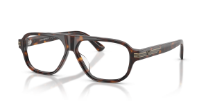 แว่นกันแดด Emporio Armani EA4285U-50261W ฮาวานาประกาย เลนส์ใส ทรงนักบิน