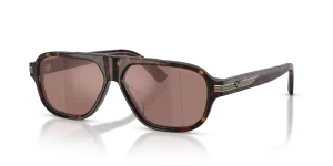 แว่นกันแดด Emporio Armani EA4285U-64596G เลนส์ปรอทสะท้อนสีน้ำตาล เบอร์กันดีฮาวานา