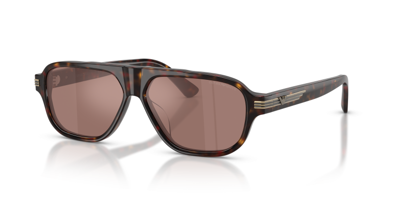 แว่นกันแดด Emporio Armani EA4285U-64596G เลนส์ปรอทสะท้อนสีน้ำตาล เบอร์กันดีฮาวานา