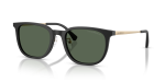 แว่นกันแดด Emporio Armani EA4286D-500171 Matte Black Dark Green แว่นกันแดด Emporio Armani EA4286D-500171 ดำด้าน ขาแว่นโทนทอง เลนส์เขียวเข้ม มุมสามส่วนสี่
