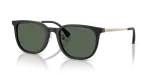 แว่นกันแดด Emporio Armani EA4286D-500171 Matte Black Dark Green แว่นกันแดด Emporio Armani EA4286D-500171 ดำด้าน ขาแว่นโทนทอง เลนส์เขียวเข้ม มุมสามส่วนสี่