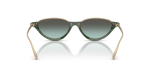 แว่นกันแดด Emporio Armani EA4288U-65002A Shiny Transparent Green Green Gradient Green แว่นกันแดด Emporio Armani EA4288U-65002A ขาแว่นด้านใน
