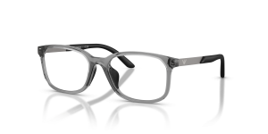 แว่นสายตา Emporio Armani EK3008U-6491 มุมเฉียง สีเทาโปร่งใสประกาย สำหรับเด็กผู้ชาย