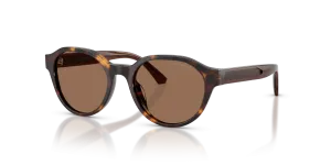 แว่นกันแดด Emporio Armani EK4008U-502673 มุมเฉียง สีฮาวานาประกาย สำหรับเด็กผู้ชาย
