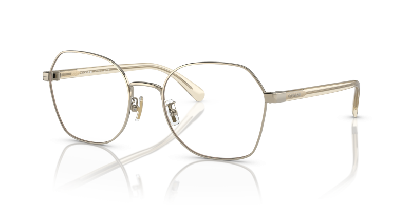 กรอบแว่นสายตา Coach HC5155-9436 Shiny Light Gold Coach HC5155 9436 แว่นสายตาสีทองอ่อนประกาย สำหรับผู้หญิง