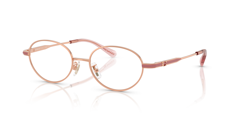 กรอบแว่นสายตา Coach HC5189TD-9407 Shiny Rose Gold Coach HC5189TD-9407 9407 แว่นสายตาสีทองชมพูประกาย สำหรับผู้หญิง