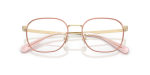 กรอบแว่นสายตา Coach HC5211-9469 Shiny Light Gold Pink แว่นสายตา Coach HC5211-9469 ทองอ่อนมันวาว/สีชมพู ระยะใกล้
