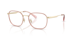 กรอบแว่นสายตา Coach HC5211-9469 Shiny Light Gold Pink แว่นสายตา Coach HC5211-9469 ทองอ่อนมันวาว/สีชมพู มุมสามส่วนสี่