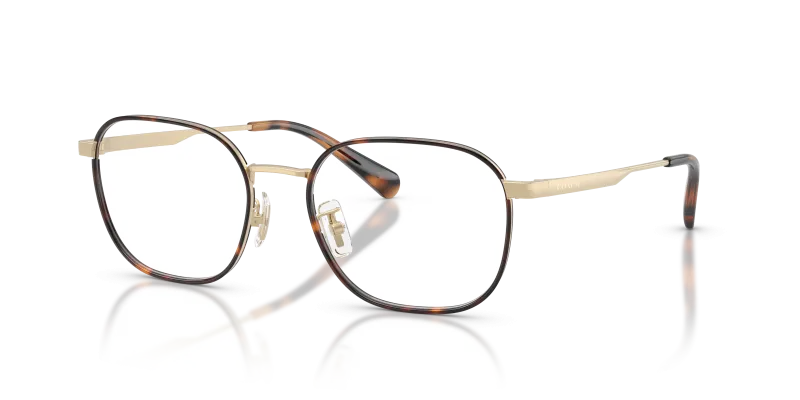กรอบแว่นสายตา Coach HC5211-9492 Light Gold Dark Tortoise แว่นสายตา Coach HC5211-9492 ทองอ่อน/ลายเต่าเข้ม มุมสามส่วนสี่