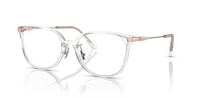 กรอบแว่นสายตา Coach HC6214D-5111 Transparent Coach HC6214D 5111 แว่นสายตาสีโปร่งใส สำหรับผู้หญิง