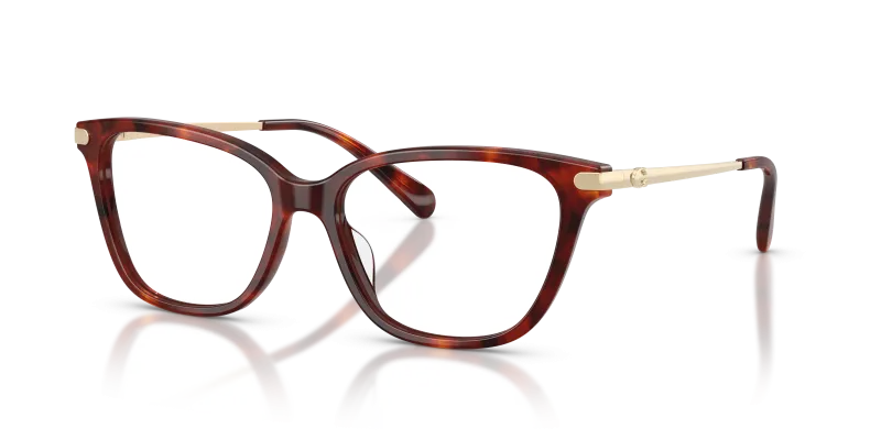 กรอบแว่นสายตา Coach HC6303U-5938 Walnut Tortoise แว่นสายตา Coach HC6303U-5938 ลายกระโทนน้ำตาลวอลนัท มุมสามส่วนสี่