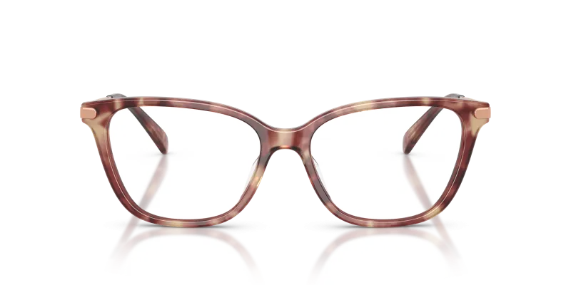 แว่นสายตา Coach HC6303U-5960 ลายกระสีม่วง มุมด้านหน้า