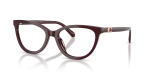 กรอบแว่นสายตา Coach HC6304U-5970 Transparent Dark Cherry แว่นสายตา Coach HC6304U-5970 สีเชอร์รี่เข้มโปร่งใส มุมสามส่วนสี่