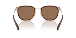 แว่นกันแดด Coach HC7195-947473 Satin Light Gold Brown แว่นกันแดด Coach HC7195-947473 ขาแว่นด้านใน