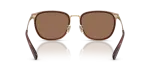 แว่นกันแดด Coach HC7195-947473 Satin Light Gold Brown แว่นกันแดด Coach HC7195-947473 ขาแว่นด้านใน