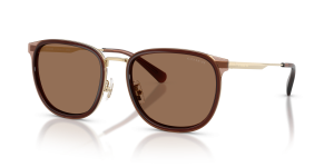แว่นกันแดด Coach HC7195-947473 ทองอ่อนซาตินผสมน้ำตาล เลนส์น้ำตาลสด