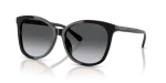 แว่นกันแดด Coach HC8271U-5002T3 Black Dark Grey Gradient Polarized Coach HC8271U-5002T3 5002T3 แว่นกันแดดโพลาไรซ์สีดำ สำหรับผู้หญิง