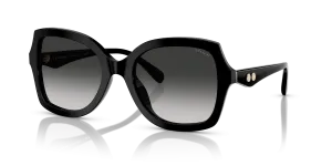 Coach HC8410U-50023C 50023C แว่นกันแดดสีดำ สำหรับผู้หญิง
