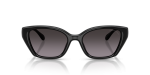 แว่นกันแดด Coach HC8434U-5002F4 Black Grey Gradient Polarized Coach HC8434U 5002F4 ด้านหน้า