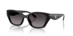 แว่นกันแดด Coach HC8434U-5002F4 Black Grey Gradient Polarized Coach HC8434U 5002F4 แว่นกันแดดสีดำ เลนส์เทาไล่ระดับโพลาไรซ์ สำหรับผู้หญิง