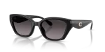 แว่นกันแดด Coach HC8434U-5002F4 Black Grey Gradient Polarized Coach HC8434U 5002F4 แว่นกันแดดสีดำ เลนส์เทาไล่ระดับโพลาไรซ์ สำหรับผู้หญิง