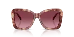 แว่นกันแดด Coach HC8461U-59608H Purple Tortoise Burgundy Gradient แว่นกันแดด Coach HC8461U-59608H ลายกระสีม่วง มุมด้านหน้า