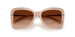 แว่นกันแดด Coach HC8461U-598074 Milky Light Brown Brown Gradient แว่นกันแดด Coach HC8461U-598074 น้ำตาลอ่อนสีขุ่น ระยะใกล้