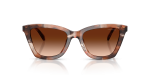 แว่นกันแดด Coach HC8464U-596574 Pecan Watercolor Brown Gradient แว่นกันแดด Coach HC8464U-596574 พีแคนสไตล์สีน้ำ มุมด้านหน้า