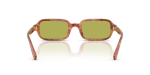 แว่นกันแดด Coach HC8465U-5774/2 Caramel Tortoise Pistachio แว่นกันแดด Coach HC8465U-5774/2 มุมด้านหลัง ขาแว่นด้านใน