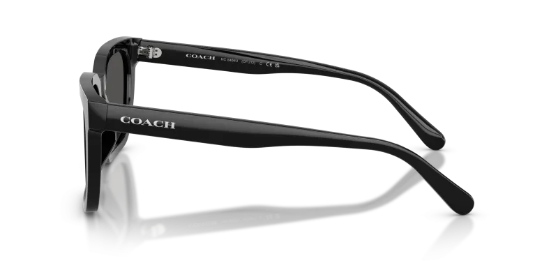 แว่นกันแดด Coach HC8466U-500287 มุมด้านข้าง ทรงสี่เหลี่ยมจัตุรัสขอบเต็ม