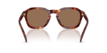 แว่นกันแดด Coach HC8467U-593873 Walnut Tortoise Brown Solid แว่นกันแดด Coach HC8467U-593873 ขาแว่นด้านใน